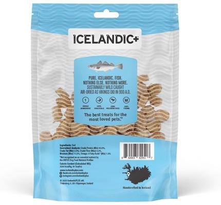 Show full view: Icelandic+ Mini Cod Fish Chips Dog Treat, 2.5-oz bag slide 3 of 6