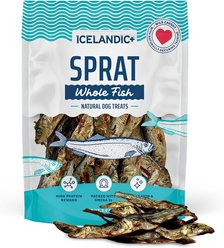 Icelandic+ Sprats Whole Fish Dog Treats, 2-oz bag