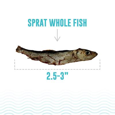 Show full view: Icelandic+ Sprats Whole Fish Dog Treats, 2-oz bag slide 4 of 7