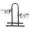 Show in main carousel: Iconic Pet Adjustable Stainless Steel Dog & Cat Double Diner, 96-oz slide 1 of 3