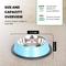 Show in main carousel: Iconic Pet Color Splash Stripe Non-Skid Dog Bowl, 2 count, Blue, 8-cup slide 8 of 9