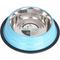 Show in main carousel: Iconic Pet Color Splash Stripe Non-Skid Dog Bowl, 2 count, Blue, 8-cup slide 2 of 9