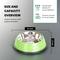 Show in main carousel: Iconic Pet Color Splash Stripe Non-Skid Dog Bowl, 2 count, Green, 1-cup slide 9 of 10