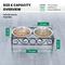Show in main carousel: Iconic Pet Elevated Wired Non-Skid Stainless-Steel Double Diner Dog Bowl, Black, Large: 64-oz slide 8 of 10
