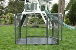 Iconic Pet Heavy Duty Rectangular Wire Dog Playpen, 28-in slide 2 of 5