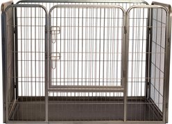 Iconic Pet Heavy Duty Rectangular Wire Dog Playpen, 36-in
