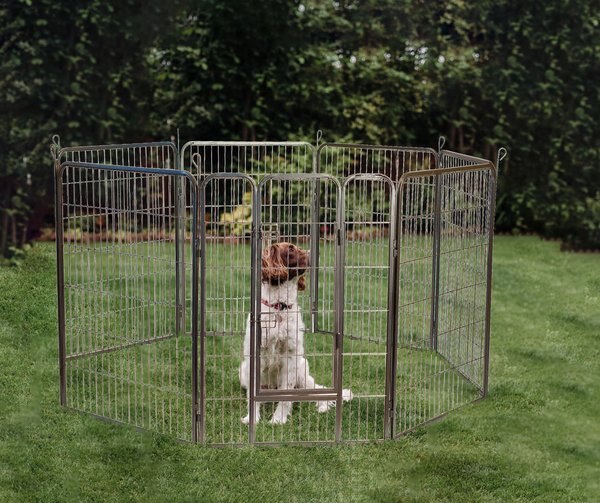 Iconic Pet Heavy Duty Wire Dog Playpen
