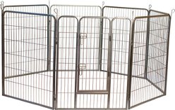 Iconic Pet Heavy Duty Wire Dog Playpen, 48-in