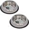 Show in main carousel: Iconic Pet Heavy Weight Non-Skid Easy Feed High Back Dog Bowl, Stainless Steel, 2 count, 3-cup slide 1 of 9