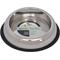 Show in main carousel: Iconic Pet Heavy Weight Non-Skid Easy Feed High Back Dog Bowl, Stainless Steel, 2 count, 4-cup slide 2 of 9