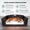Show in main carousel: Iconic Pet Rattan Rectangular Sofa Cat & Dog Bed with Removable Cover, Espresso, Medium slide 4 of 8