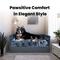 Show in main carousel: Iconic Pet Sassy Paws Wooden Sofa Cat & Dog Bed with Removable Cover, Black, Large slide 8 of 10