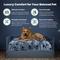 Show in main carousel: Iconic Pet Sassy Paws Wooden Sofa Cat & Dog Bed with Removable Cover, Black, Large slide 5 of 10