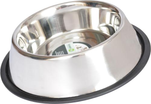 Show full view: Iconic Pet Stainless Steel Non-Skid Dog & Cat Bowl, 2 count, 2-cup slide 3 of 10