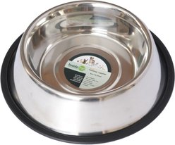 Iconic Pet Stainless Steel Non-Skid Dog & Cat Bowl, 2 count, 8-cup slide 2 of 9