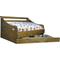 Show in main carousel: Iconic Pet Wooden Feeder Dog Bed, Rustic Brown, Small slide 3 of 8