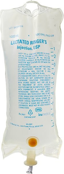 ICU Medical Lactated Ringers Electrolyte Injection Solution