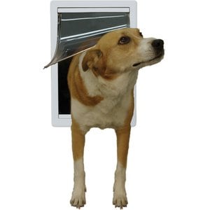 Ideal Pet Products Designer Series Original Plastic Pet Door, Tinted, Medium