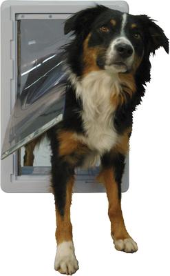 Show full view: Ideal Pet Products Designer Series Ruff-Weather Pet Door, Tinted, Medium slide 3 of 6