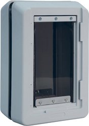 Ideal Pet Products Designer Series Ruff-Weather Pet Door, Tinted, Small