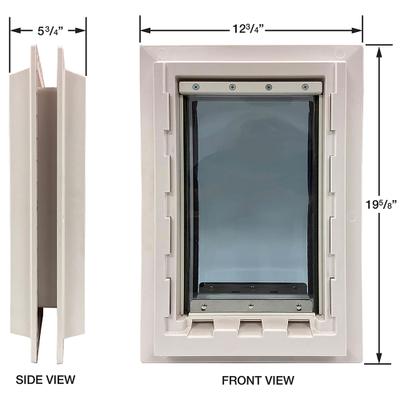 Show full view: Ideal Pet Products Low-Profile Dog & Cat Door, Medium slide 2 of 8
