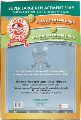 Show full view: Ideal Pet Products Pet Door Replacement Flap, Super Large slide 3 of 6