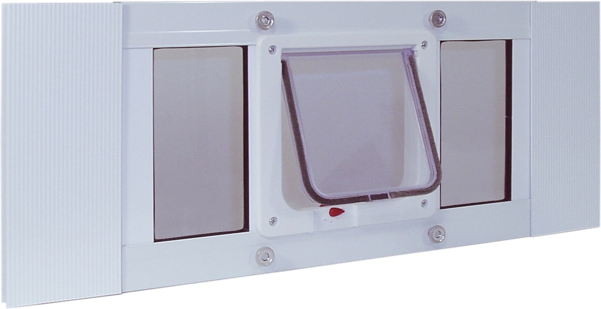 Window Flaps IDEAL PET PRODUCTS Sash Window Flap Cat Door, 33-38 inches - Chewy.com