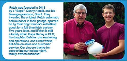 Show full view: iFetch iDig Stay Dog Toy, Blue slide 8 of 9