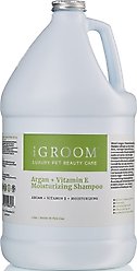 iGroom Argan & Vitamin E Moisturizing Dog Shampoo, 1-gal bottle, bundle of 2