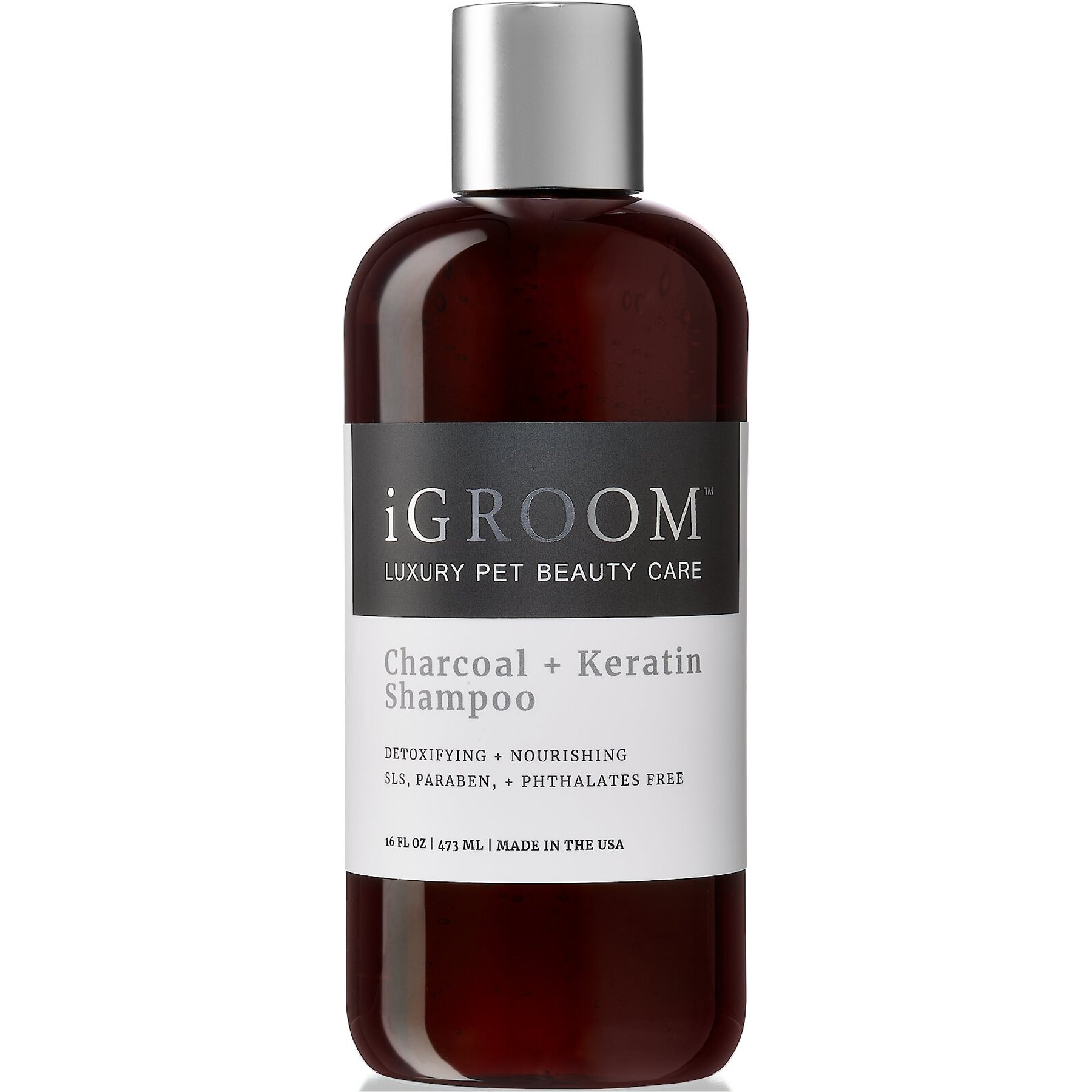 iGroom Charcoal & Keratin Dog Shampoo, 16-fl oz bottle