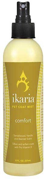 Ikaria Comfort Sandalwood Vanilla & Basmati Scent Coat Mist Dog & Cat Conditioner