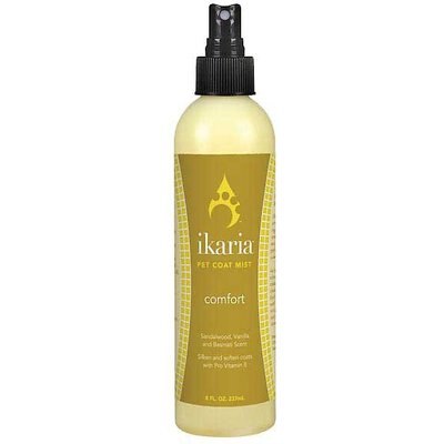 Ikaria Ikaria Comfort Sandalwood Vanilla & Basmati Scent Coat Mist Dog & Cat Conditioner, 8-fl oz bottle