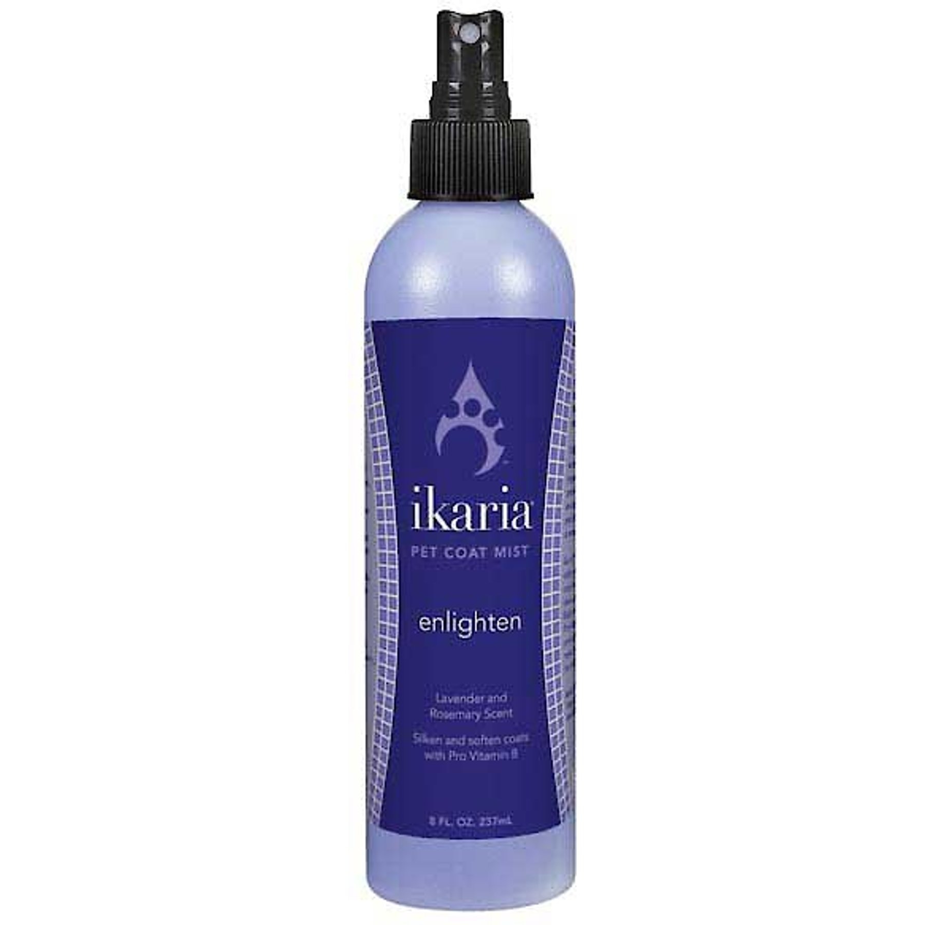 Ikaria Enlighten Lavender & Rosemary Scent Coat Mist Dog & Cat Conditioner, 8-fl oz bottle