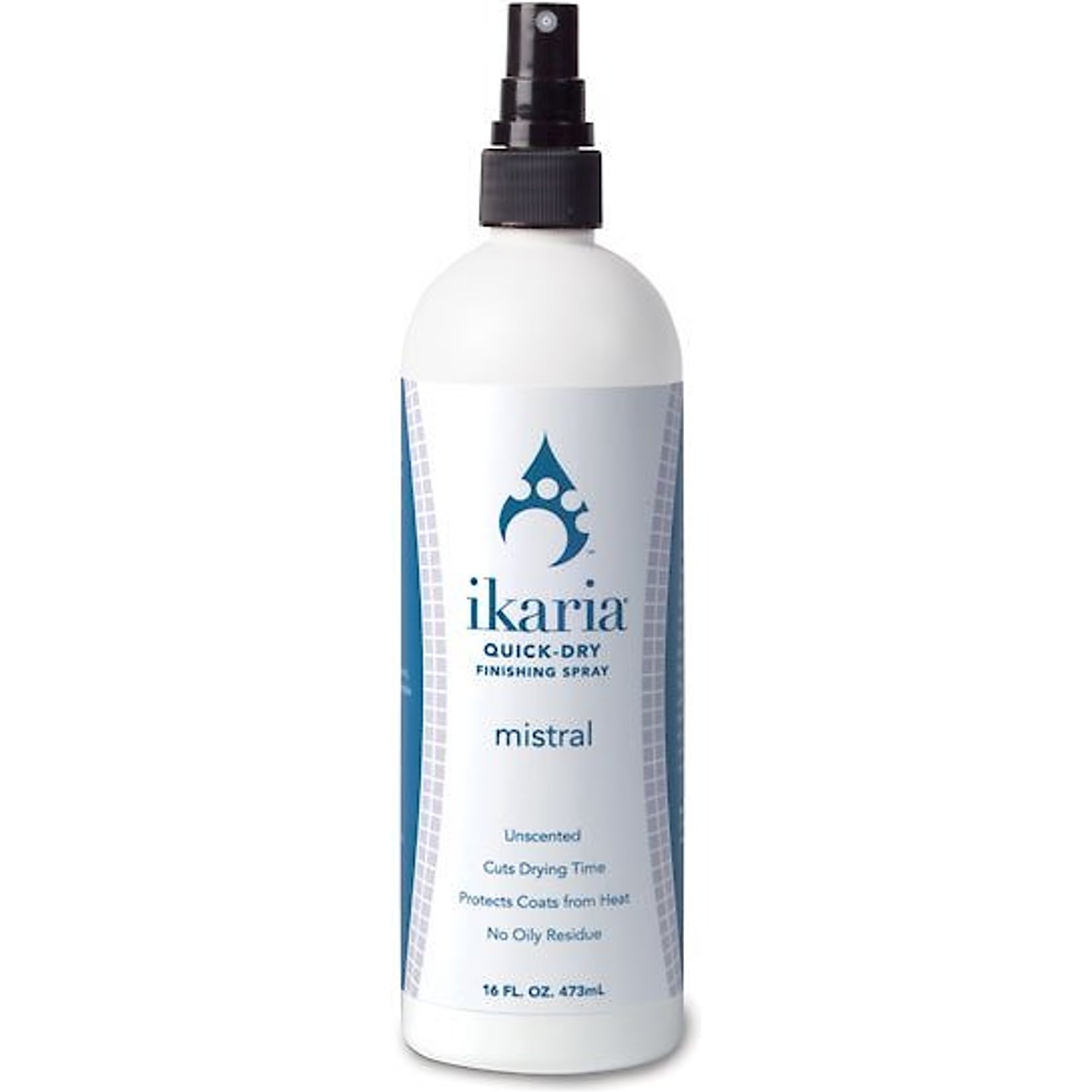 Ikaria Mistral Unscented Quick-Dry Finishing Dog & Cat Spray, 16-fl oz bottle