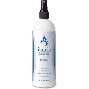 Ikaria Mistral Unscented Quick-Dry Finishing Dog & Cat Spray, 16-fl oz bottle