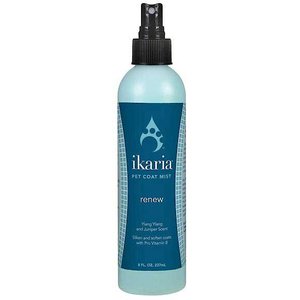 Ikaria Renew Ylang Ylang & Juniper Scent Coat Mist Dog & Cat Conditioner, 8-fl oz bottle
