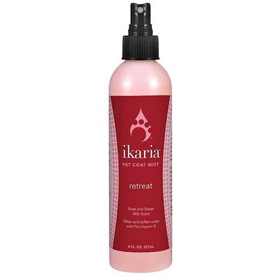 Ikaria Ikaria Retreat Rose & Sweet Milk Scent Coat Mist Dog & Cat Conditioner, 8-fl oz bottle