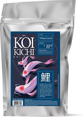 Show full view: IKU KOI KICHI Wheat Germ Koi Fish Food, 10-lb bag slide 2 of 2