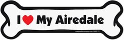 Imagine This Company Bone Magnet, Airedale slide 1 of 4
