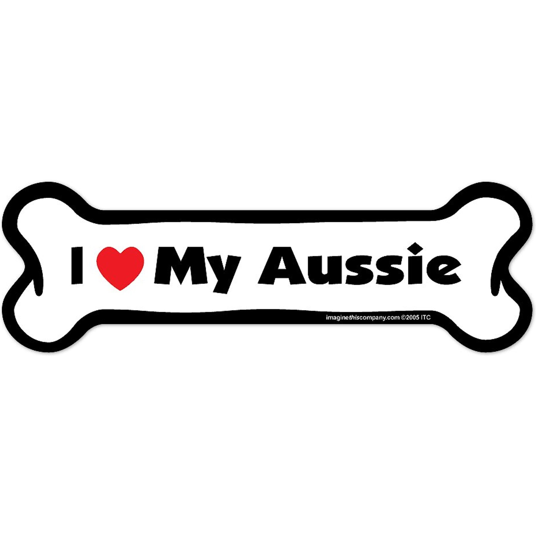 Imagine This Company Bone Magnet, Aussie