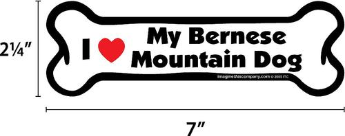 Show full view: Imagine This Company Bone Magnet, Bernese Mountain Dog slide 2 of 6
