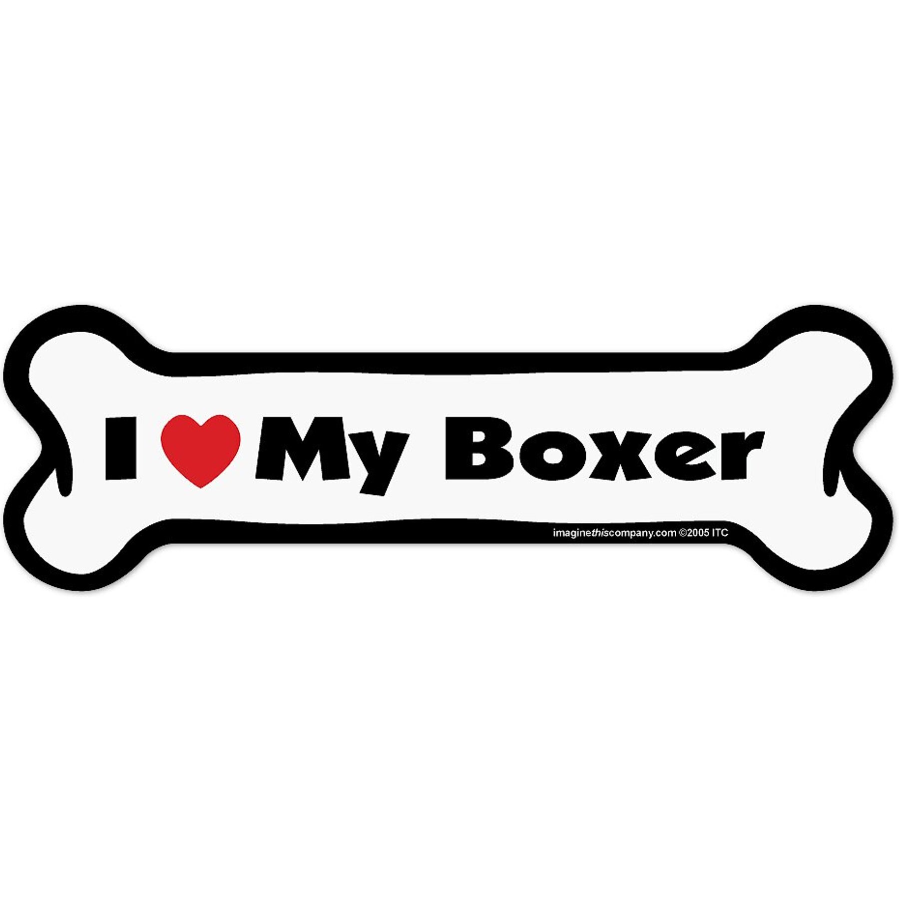 Imagine This Company Bone Magnet, Boxer