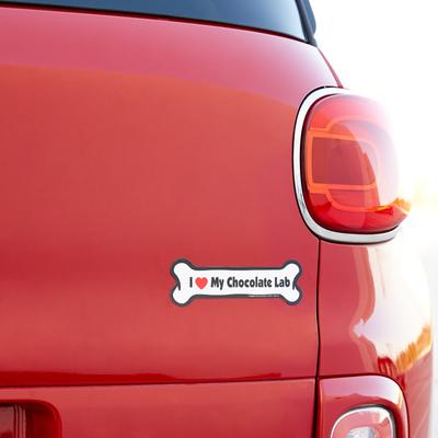 Show full view: Imagine This Company Bone Magnet, Chocolate Lab slide 5 of 6