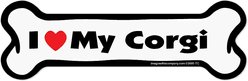Imagine This Company Bone Magnet, Corgi