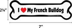 Imagine This Company Bone Magnet, French Bulldog slide 2 of 5