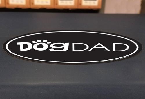 Show full view: Imagine This Company "Dog Dad" Magnet, Oval Shape slide 4 of 4