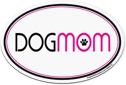 Imagine This Company "Dog Mom" Magnet, Oval Shape