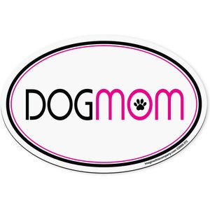 thumbnail image 2 of Paw Shaped Car Magnet - 'Love Dogs, People Annoy Me' - 5.5" Vinyl Decal For Car Or Fridge 2 of 5