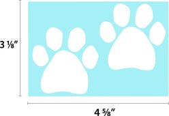 Imagine This Company Double Paw Car Window Decal slide 2 of 4