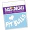 Show in main carousel: Imagine This Company Heart Pitbulls Car Window Decal slide 1 of 4